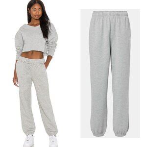 Alo Yoga Accolade Jogger Sweatpants Heather Grey Small - NEW
